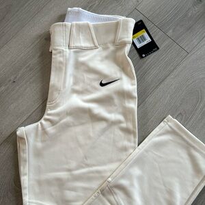 Men’s Nike vapor full length cream baseball pants